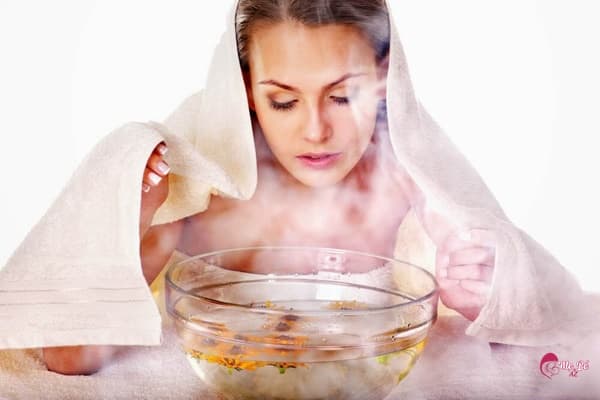 hơ mặt sau khi sinh bằng gì