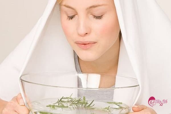 hơ mặt sau khi sinh bằng gì
