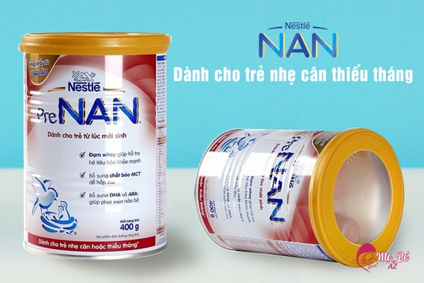Sữa bột NAN dành cho trẻ thiếu tháng, sinh non