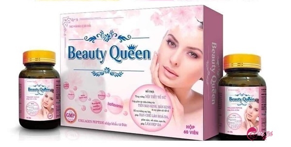 Sâm tố nữ Queen Beauty được đóng gói thành 2 lọ trong mỗi hộp