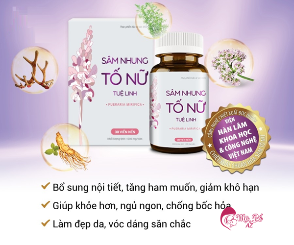 Thành phần sâm nhung Tố Nữ Tuệ Linh