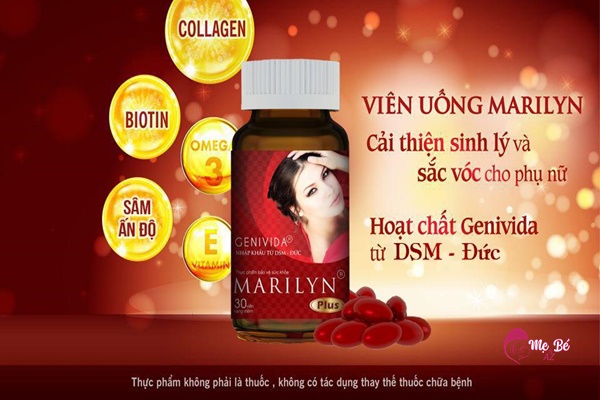 Thông tin về viên uống Marilyn Plus